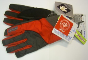 Drop Pipe-Gloves Lo-Fat Series Color: grey-red