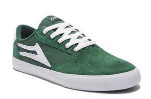 Lakai Schuhe Pico green/white suede