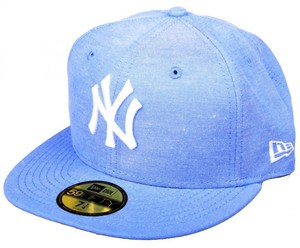 New Era Cap 59-Fifty NY Pastalin blue