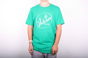 Volcom T-Shirt Time SS Basic Tee Green
