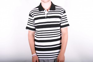 Matix Polo Shirt Stapleton Black/White