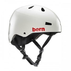 Bern Helmet Macon w/ Crankfit - Light Grey