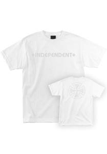 Independent Independent T-Shirt Bar/Cross Fade Out white