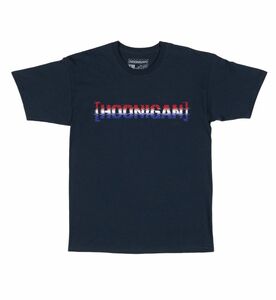 Hoonigan T-Shirt Glitch Bracket Graphic navy