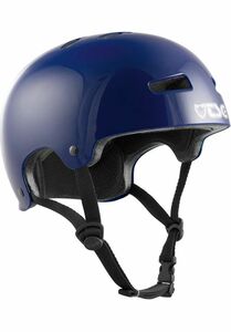 TSG Helmet Evolution Solid Colors Gloss Evo blue