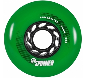 Powerslide Wheels Spinner 80mm 88a green