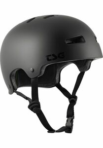 TSG Helm Evolution Solid Colors Satin Dark Black