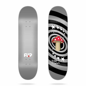 Flip Skateboard Deck Penny Mushroom Silver 8.0