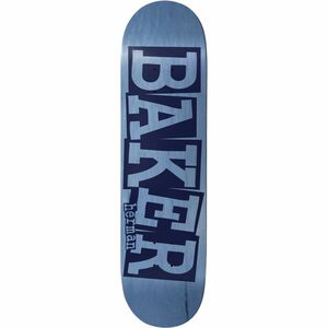 Baker Skateboard Deck Ribbon Blue Veneer 8.25