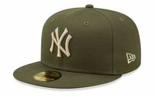 New Era Cap 59-Fifty New York Yankees Essential olive green