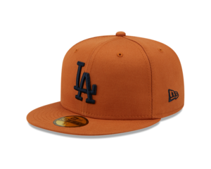 New Era Cap 59-Fifty LA Dodgers Essential brown navy