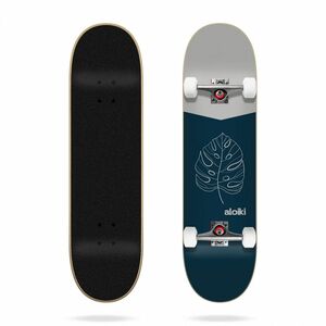 Aloiki Complete Skateboard Blue Leaf 7.87