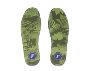 Footprint Insoles Flat 3mm Camo Green