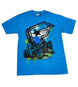 Famous T-shirt Wasteland turquoise 