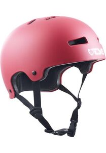 TSG Helm Evolution Solid Colors Satin Gentle Red