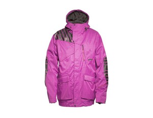 Zimtstern Snow Jacket Grizzly Twill Solid purple