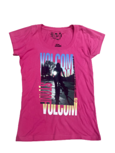 Volcom Girls T-shirt KK BMX pink