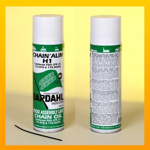 BARDAHL CHAIN ALIM H1 Kettenspray f�r die Nahrungsmittelindustrie - 500 ml