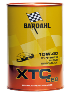 BARDAHL XTC C60 10W-40 MOTOR OIL (Auto) - 1 Liter-Flasche