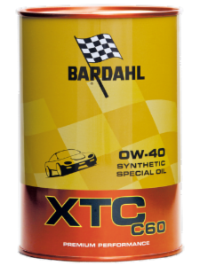 BARDAHL XTC C60 Motor Oil 0W-40 (Auto)  - 1 Liter-Dose