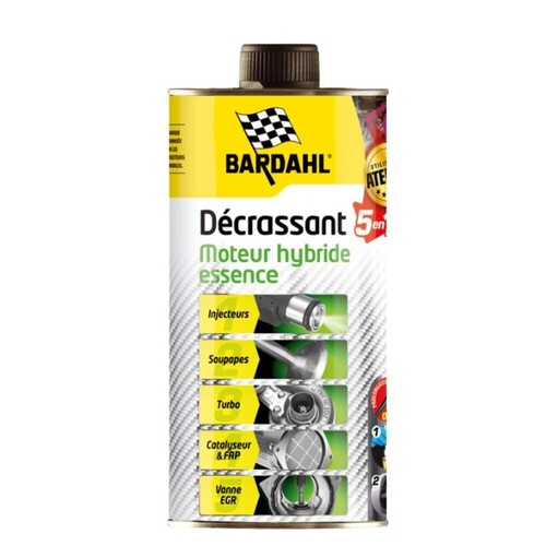 BARDAHL Hybrid 5 in 1 CLEANER - Benzin-Motorreiniger 5 in 1 - 500 ml - Ref 2372B