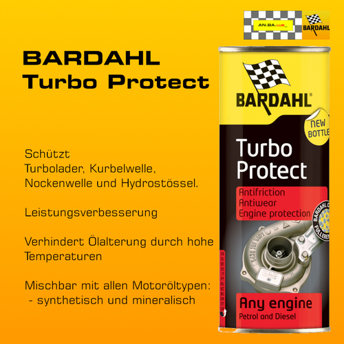 BARDAHL Turbo Protect  C60-Motor�ladditiv - 300 ml-Dose