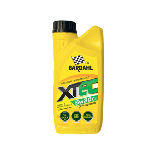 BARDAHL XTEC C2 Motor Oil 5W-30 - 1 Liter-Flasche