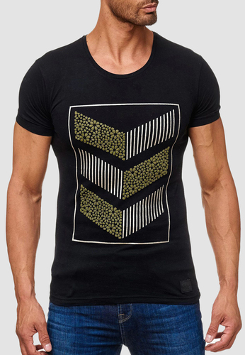 Herren T-Shirt ARROW 3D Haptik Design 