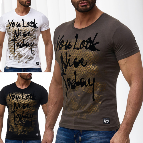 Herren T-Shirt NICE