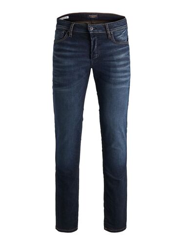 JACK & JONES Herren Slim Fit Jeans TIM JJ ORIGINAL Straight Legs 