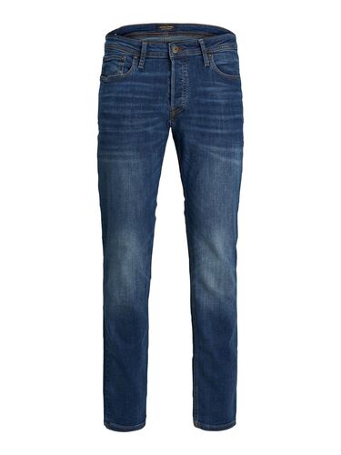 JACK & JONES Herren Slim Fit Jeans TIM JJ ORIGINAL Straight Legs 