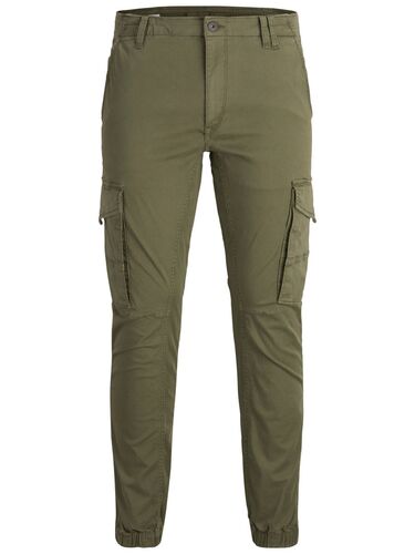 Herren Hose Twill Hose Cargo Jogger Pants JACK & JONES 