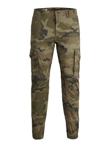 Herren Hose Twill Hose Cargo Jogger Pants JACK & JONES 
