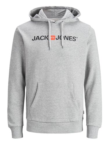 JACK & JONES Herren CORP LOGO SWEAT HOOD Basic Sweatshirt 