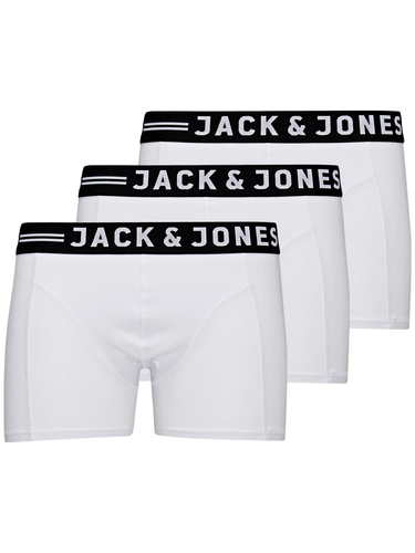 Jack & Jones Herren J&J Trunks Boxershorts 3er Pack Stretch Unterhose 