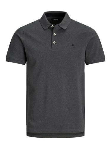 Jack & Jones Polo Shirt Kurzarm Uni Hemd JJEPAULOS Pique Baumwolle 