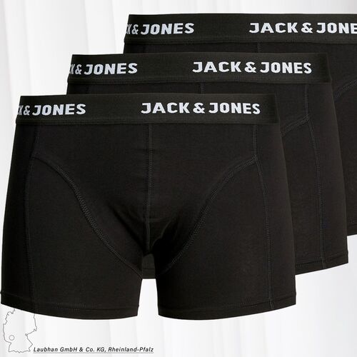 Jack & Jones Herren J&J JACANTHONY Boxershorts 3er Pack Stretch Unterhose
