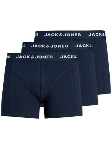 Jack & Jones Herren J&J Boxershorts 3er Pack Stretch Unterhose JACANTHONY 