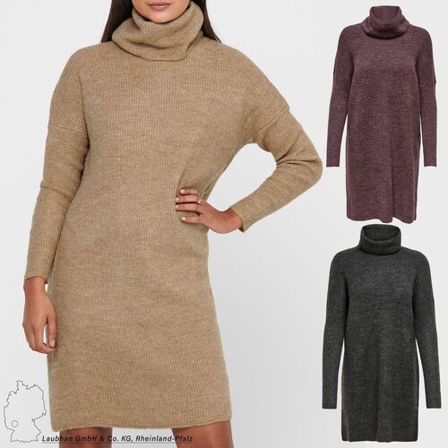 ONLY Damen Strickkleid Longsleeve Knit Kleid ONLJANA Dress Pullover