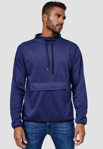 Herren Longsleeve Sweater Sport Sweatshirt Pullover Zip