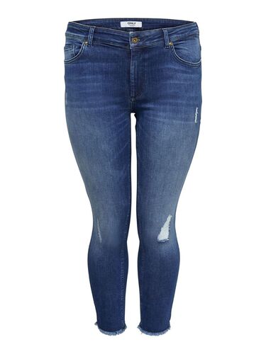 Damen Stretch Skinny Jeans Gro�e Gr��en Plus Size �bergr��e Denim Hose 