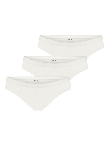 Slip Nahtlos 3-er Pack Taillen Unterw�sche Panties Hosen ONLTRACY 