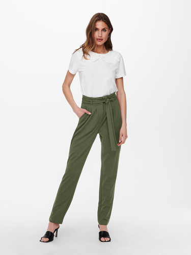 Elegante Stoffhose High Waist Marlene Pants mit Rei�verschluss JDYTANJA 