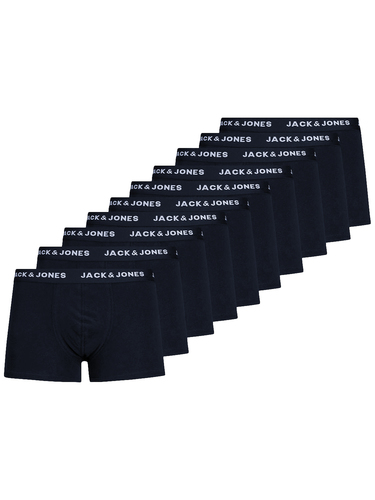 Jack & Jones 10er Pack Boxershorts Trunks Set Stretch Hose Basic Jersey Unterw�sche 