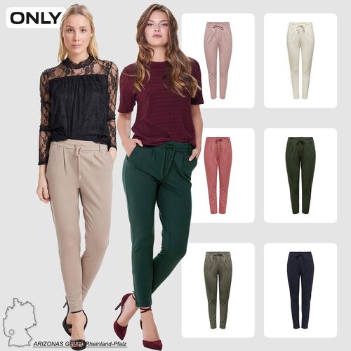 Elegante Stoffhose Poptrash Paperback Stretch Pants ONLPOPTRASH