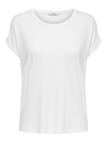 Basic T-Shirt Einfarbig Rundhals Ausschnitt Kurzarm Top Oberteil 