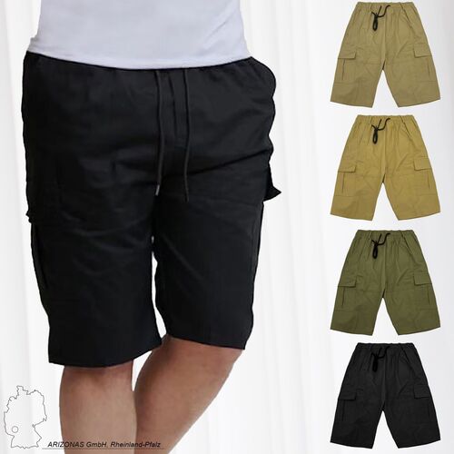 Kurze Cargo Shorts Hose Capri Bermuda Trekking Pants Freizeit Trousers