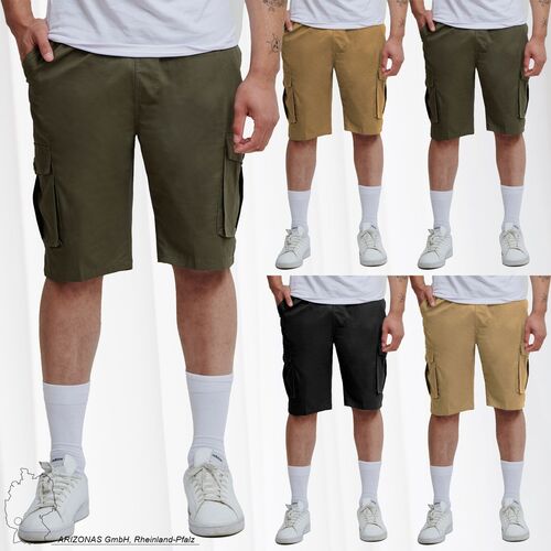 Kurze Cargo Shorts Hose Capri Bermuda Trekking Pants Freizeit Trousers