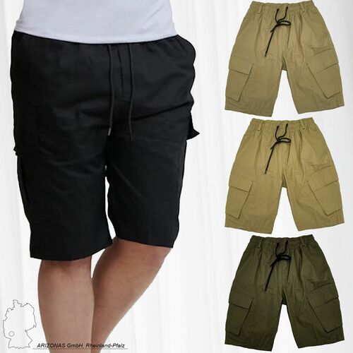 Kurze Cargo Shorts Hose Capri Bermuda Trekking Pants Freizeit Trousers