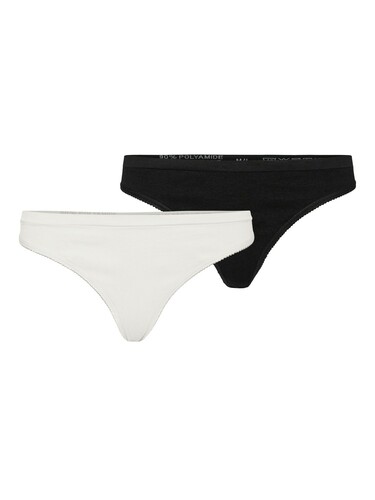 Nahtlose Slip Tanga 2er-Pack Thong  